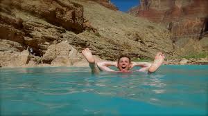 floating in river floating in river